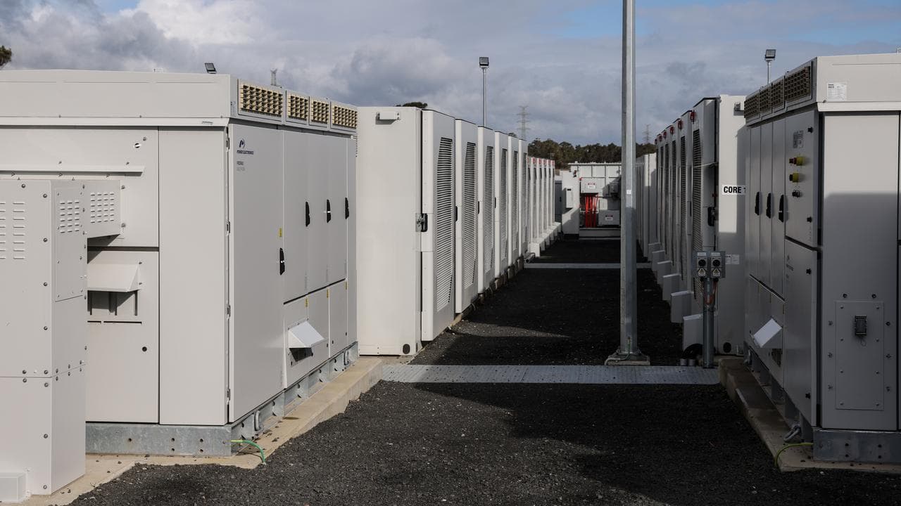 A battery storage system (file image)