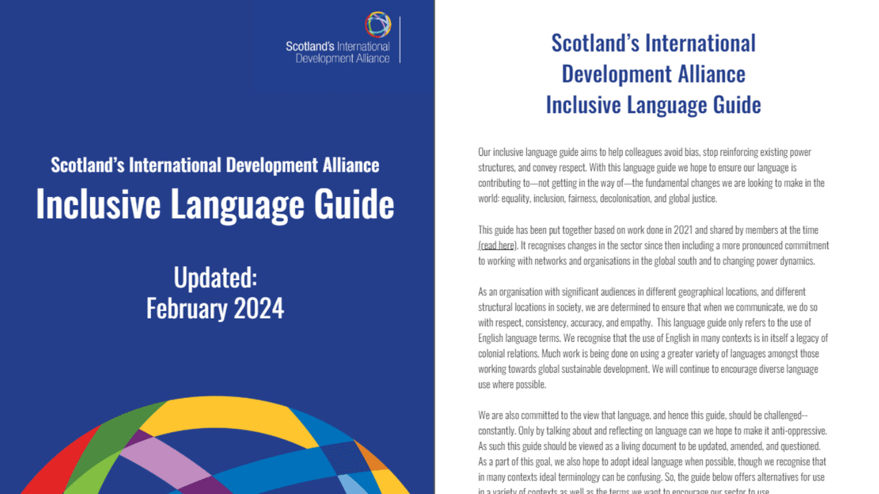 The IDA's Inclusive Language Guide