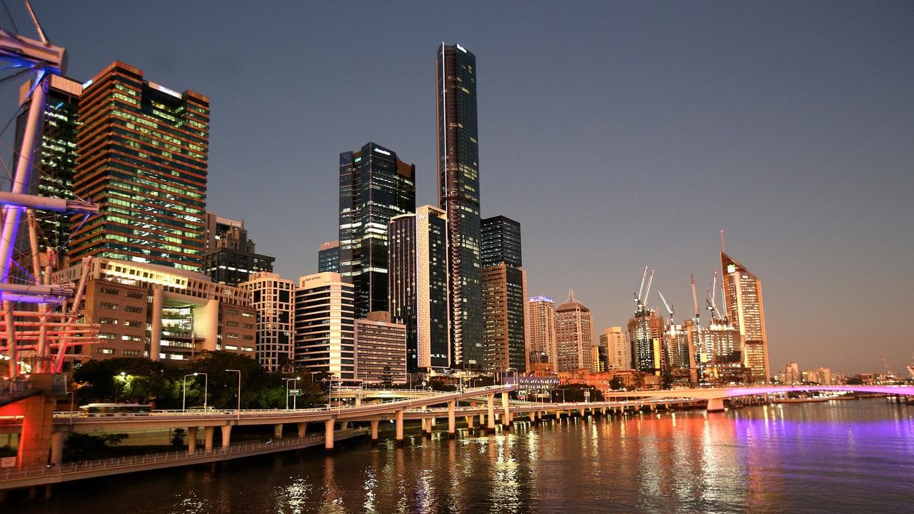 The Brisbane city skyline (file image)