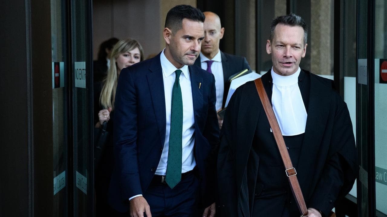 Alex Greenwich and Matt Collins KC (file image)