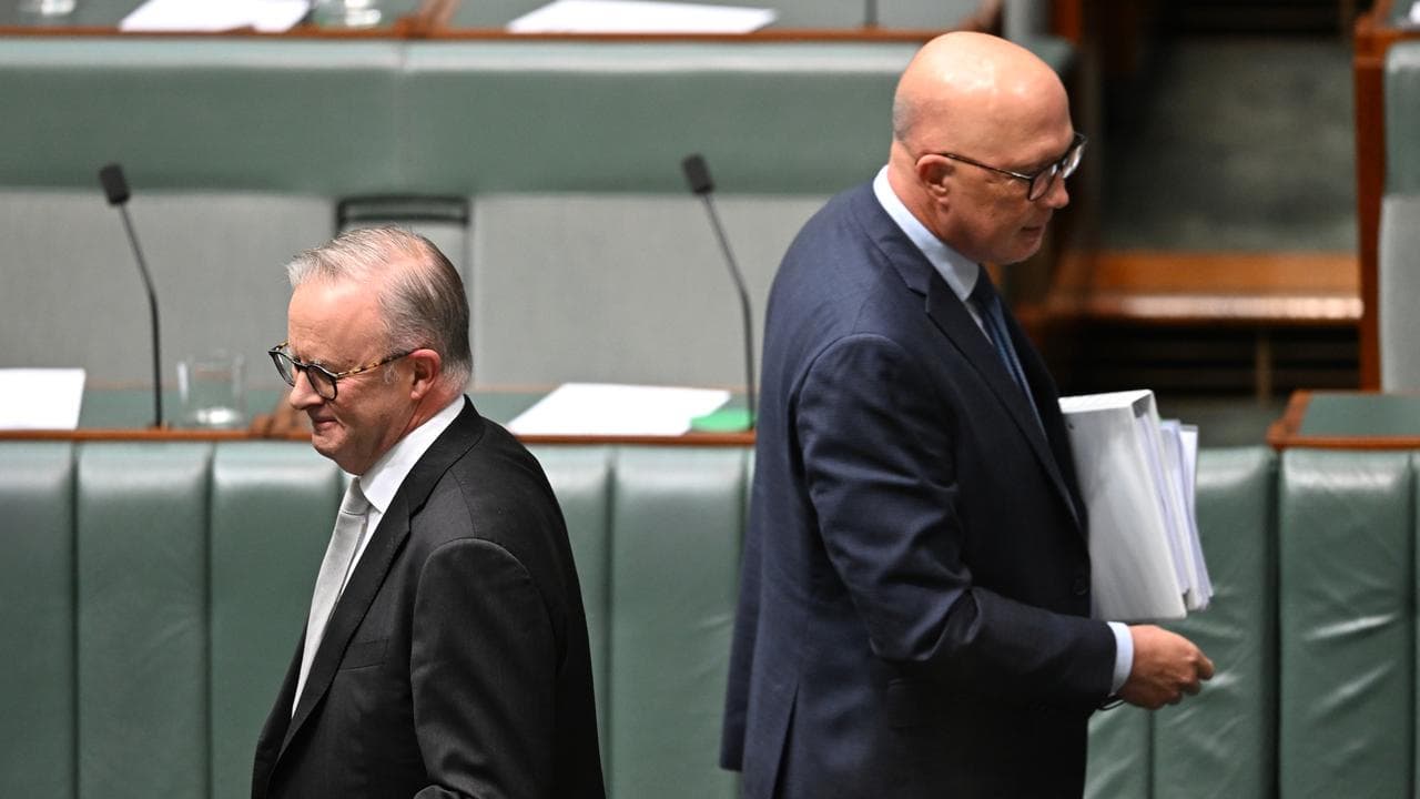 Anthony Albanese and Peter Dutton