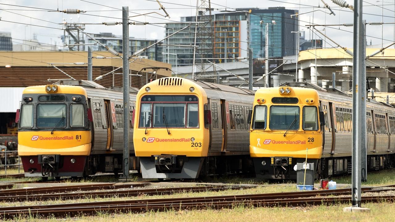 Trains in Brisbane