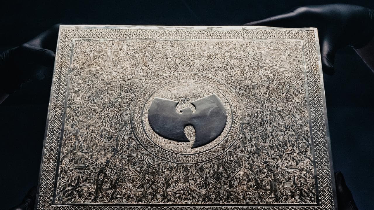 A nickel-sliver box.