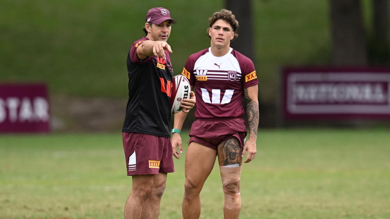 Billy Slater and Reece Walsh.