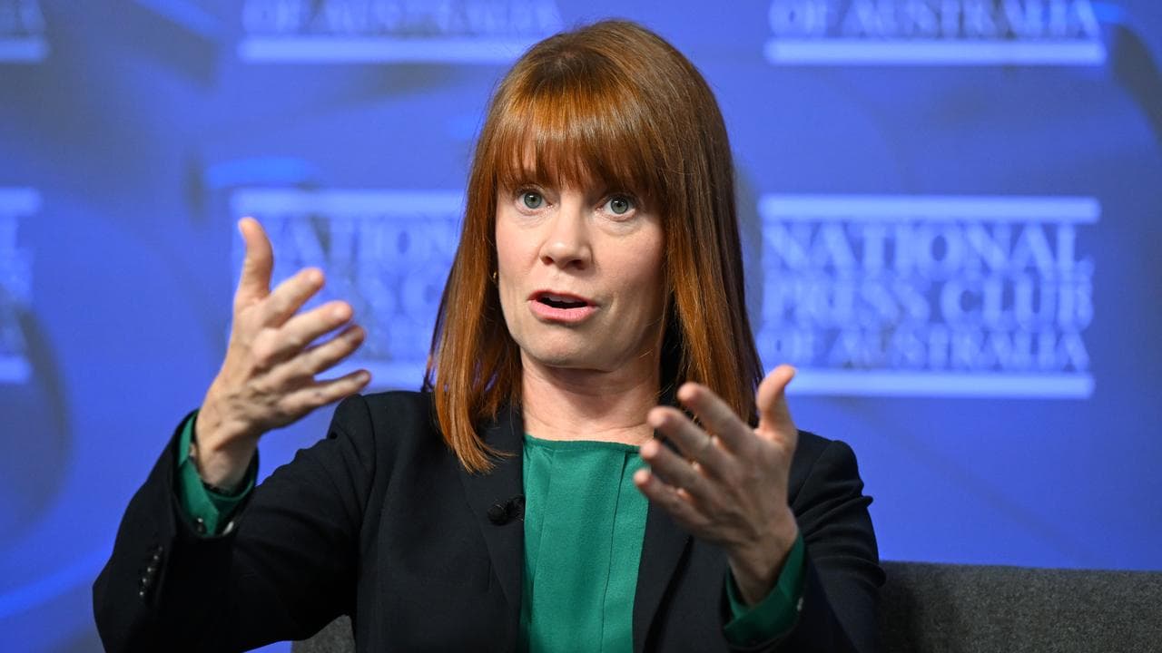 MSF Australia's Jennifer Tierney addresses the National Press Club 