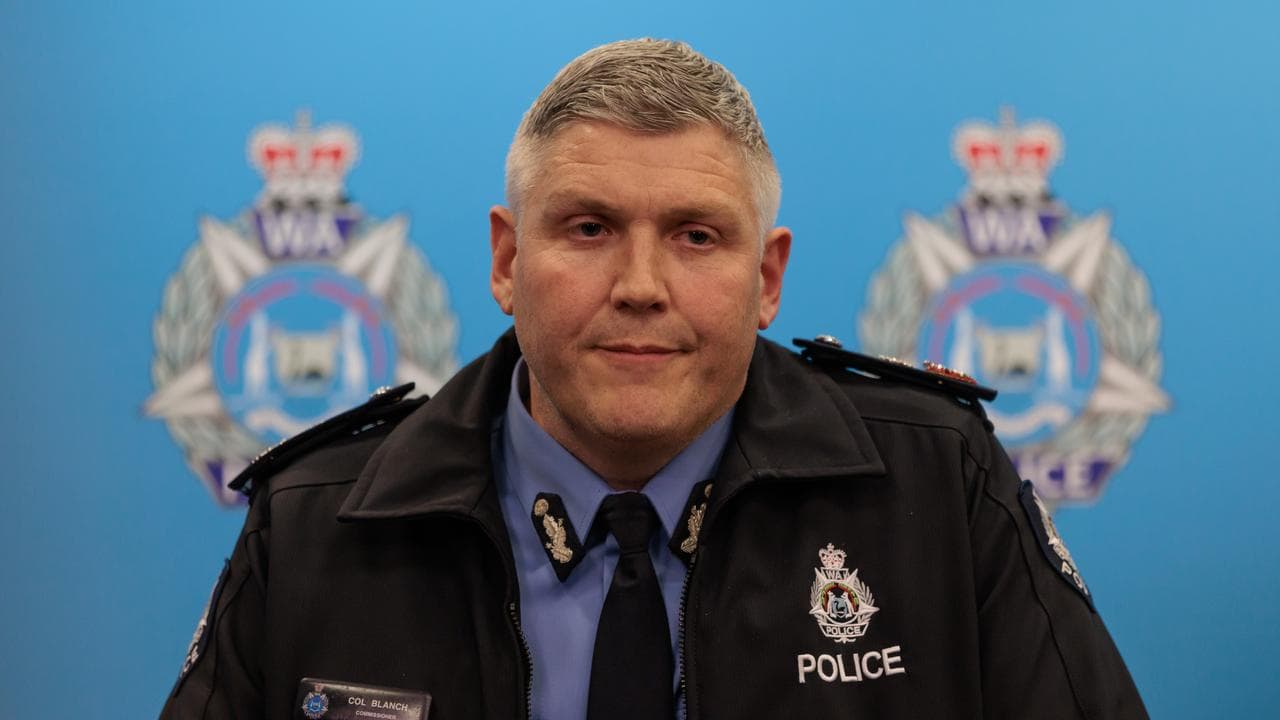 WA Police Commissioner Col Blanch
