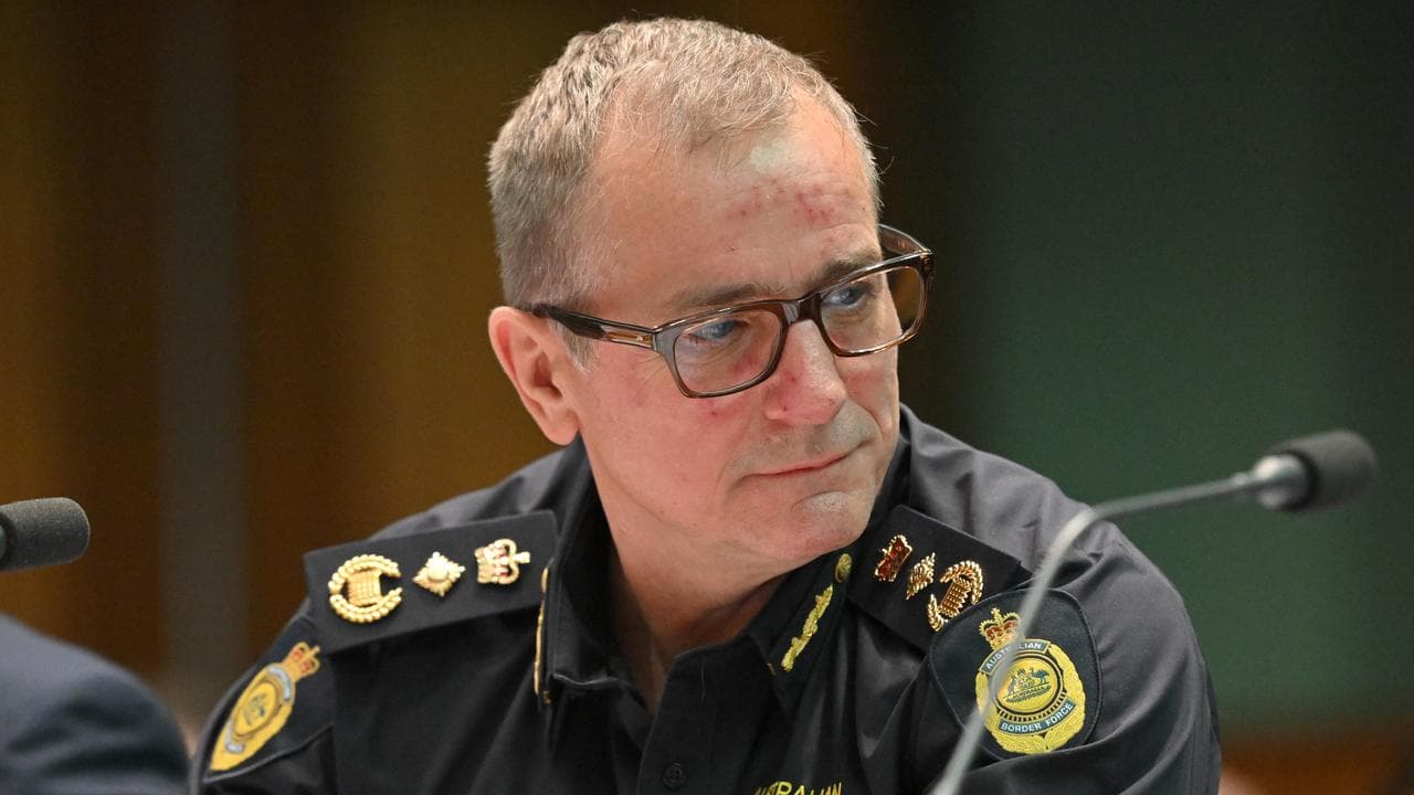 Australian Border Force (ABF) Commissioner Michael Outram