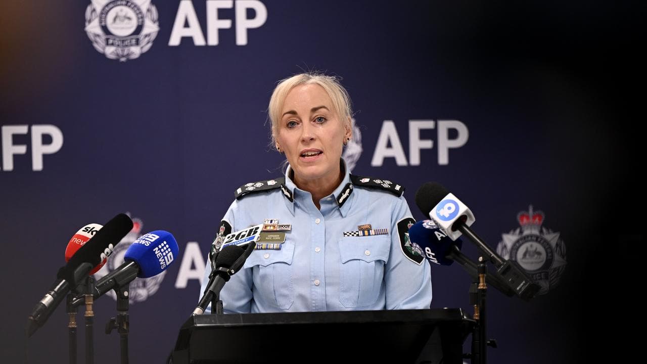 Australian Federal Police Commander Kate Ferry