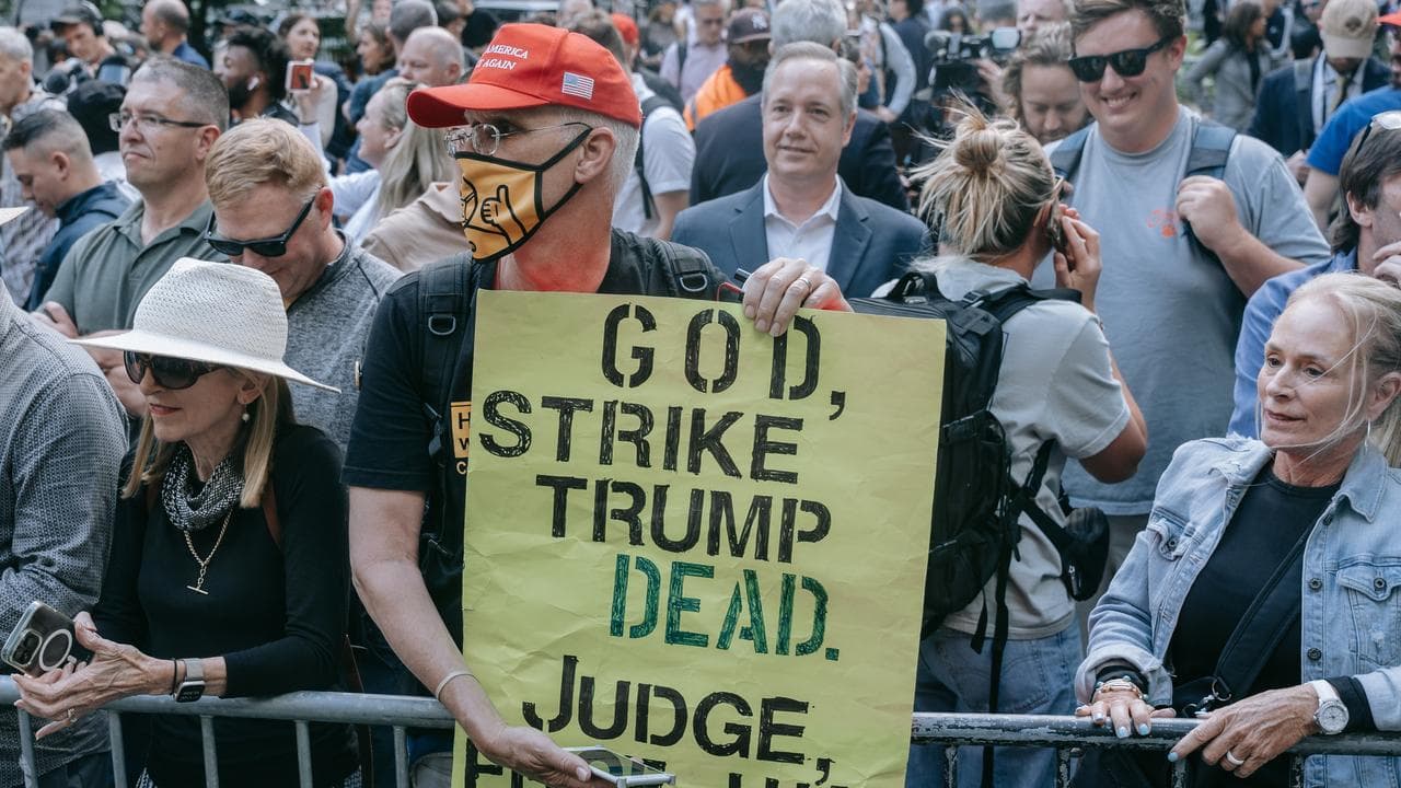 Trump attends hush money criminal trial