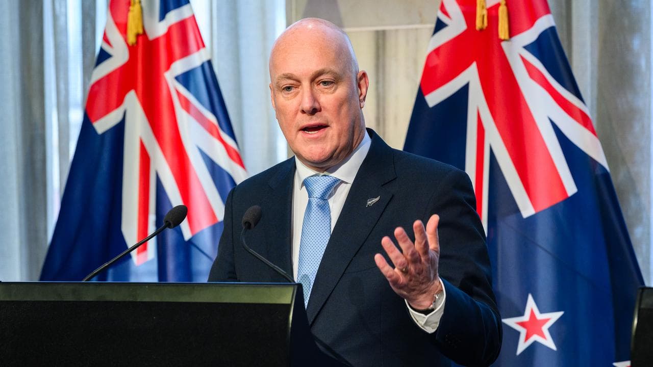 NZ Prime Minister Christopher Luxon