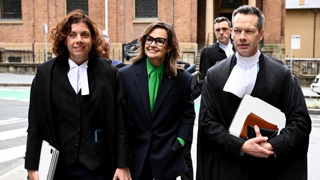 (L to R) Sue Chrysanthou, Lisa Wilkinson and Matt Collins (file image)