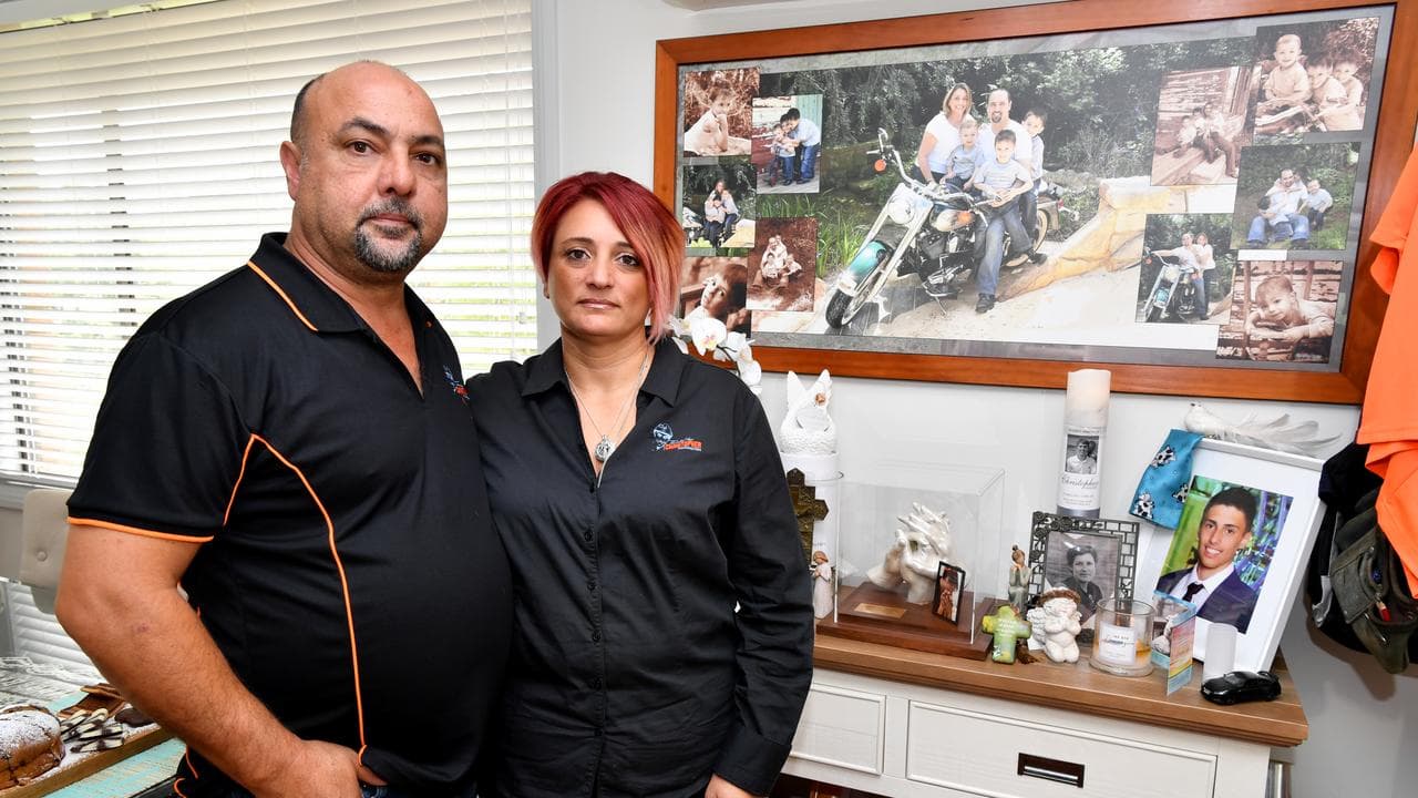 Trish and Rob Cassaniti, the parents of Christopher Cassaniti