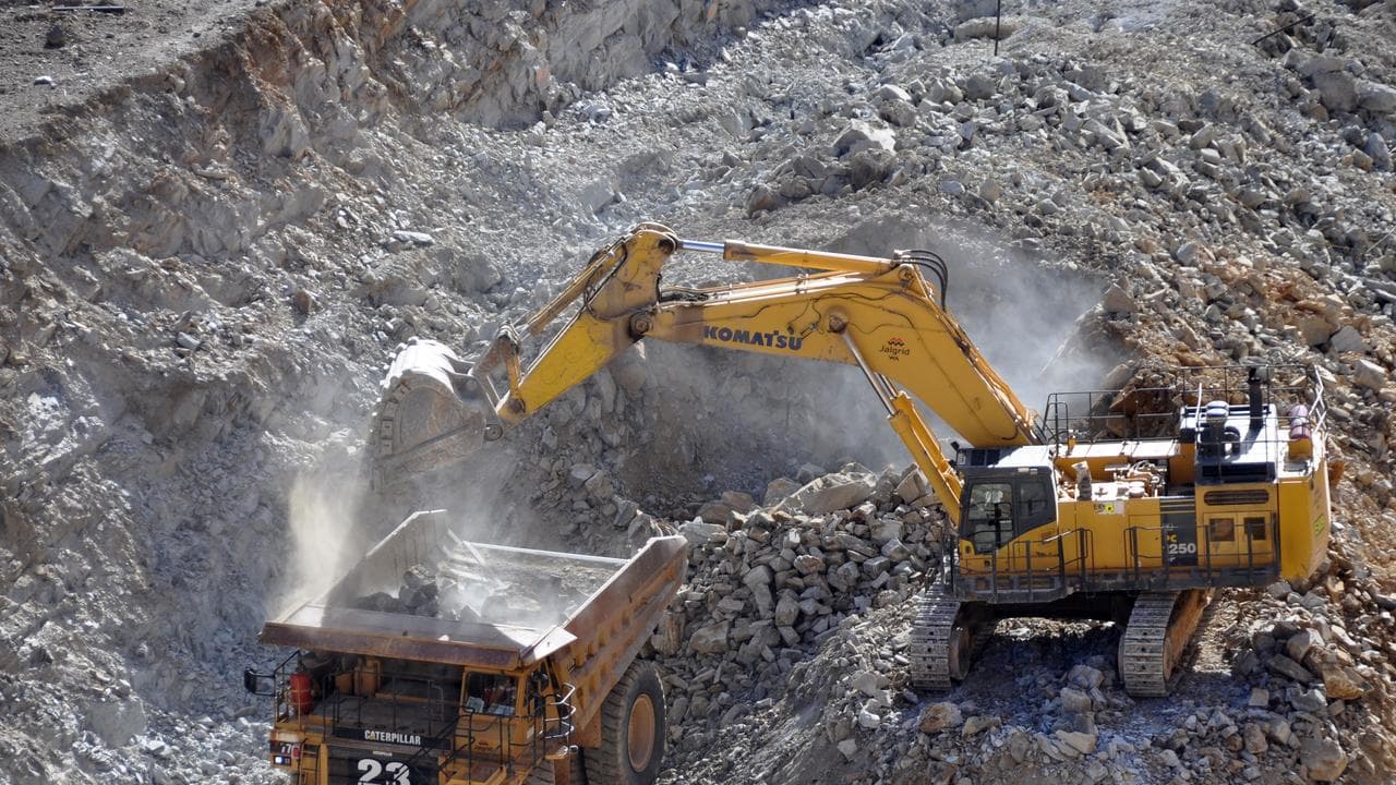 File pic of excavation work underway at Norton Gold Fields' in WA