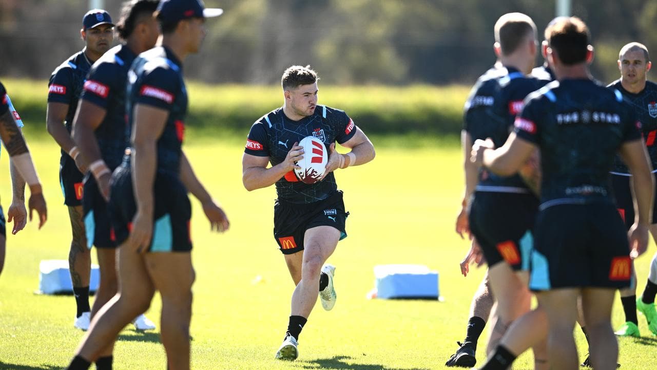 Blues players honed their skills at a Blue Mountains training camp.