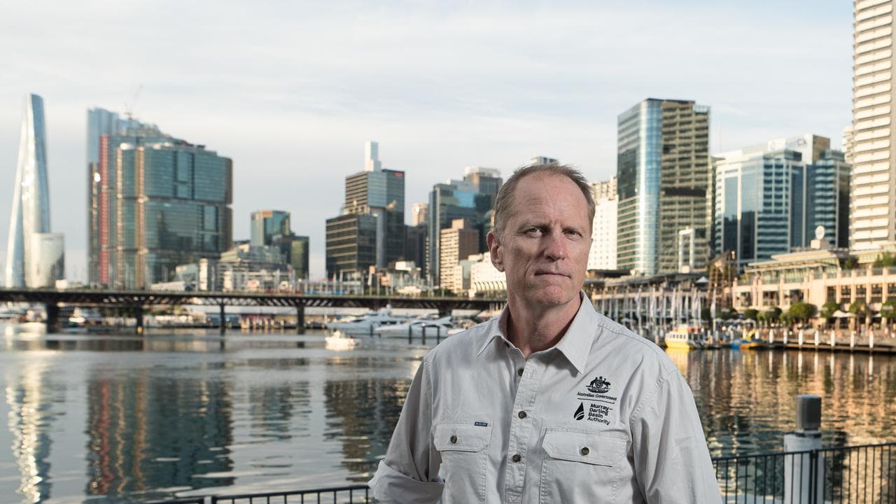 Head of Murray-Darling Basin Authority Andrew McConville