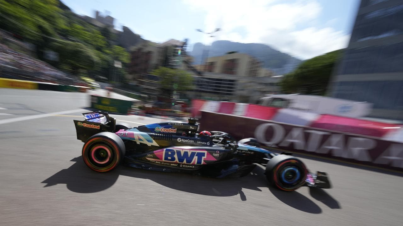 Esteban Ocon at the Monaco Grand Prix.