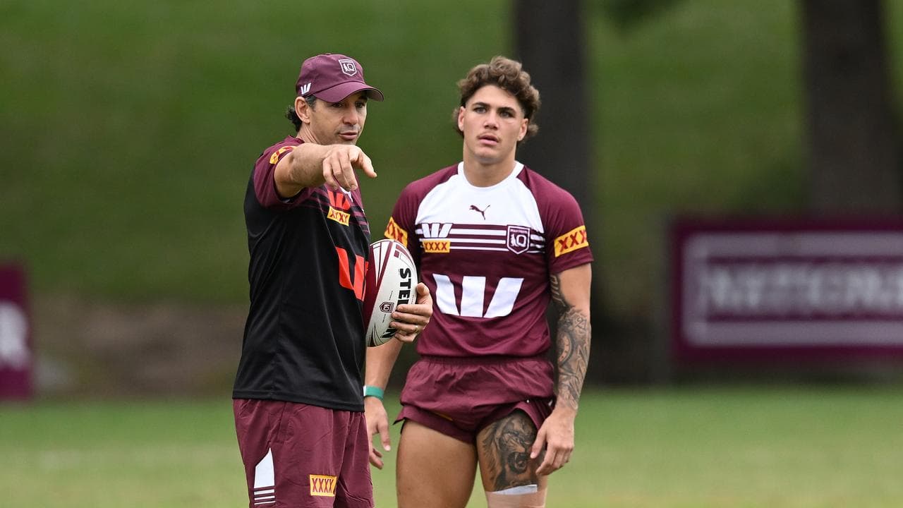 Billy Slater and Reece Walsh. 