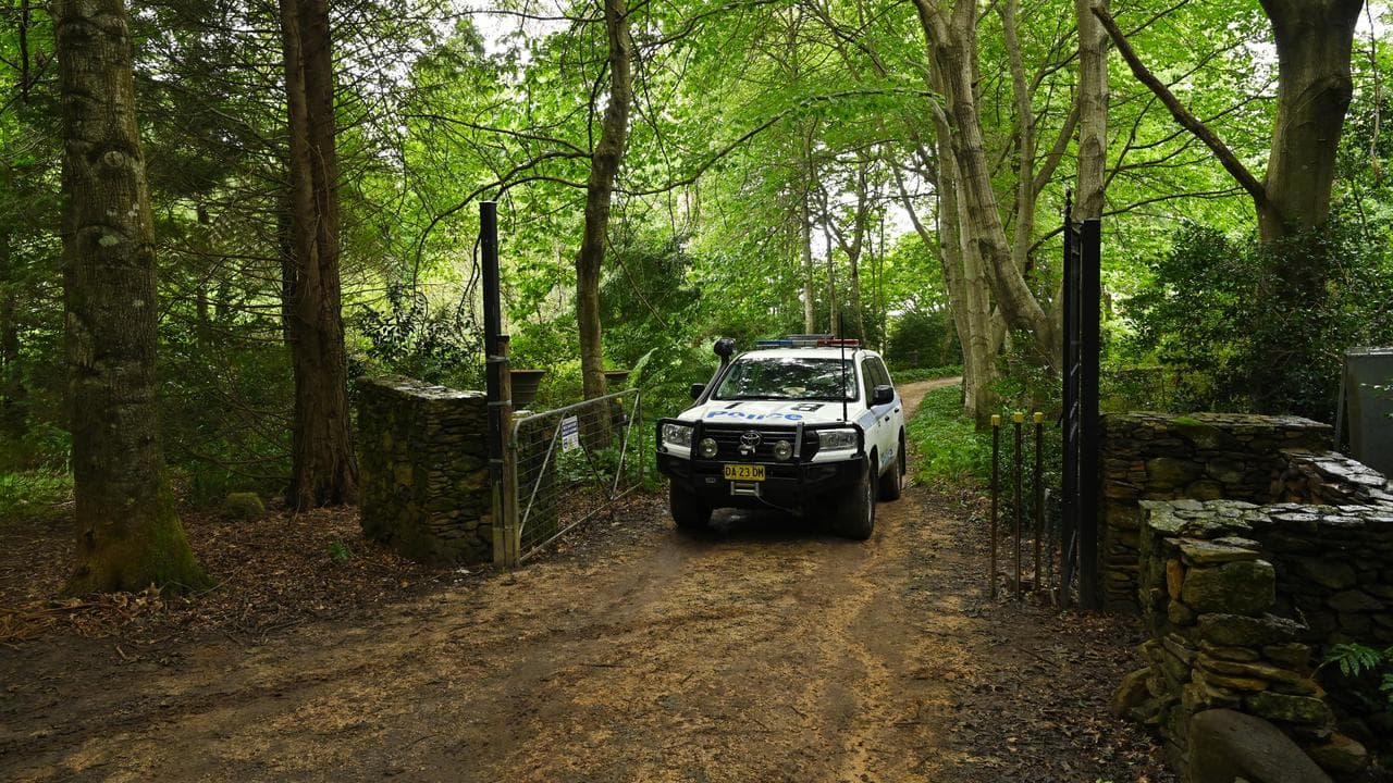 Entrance to the Mount Wilson property (file image)