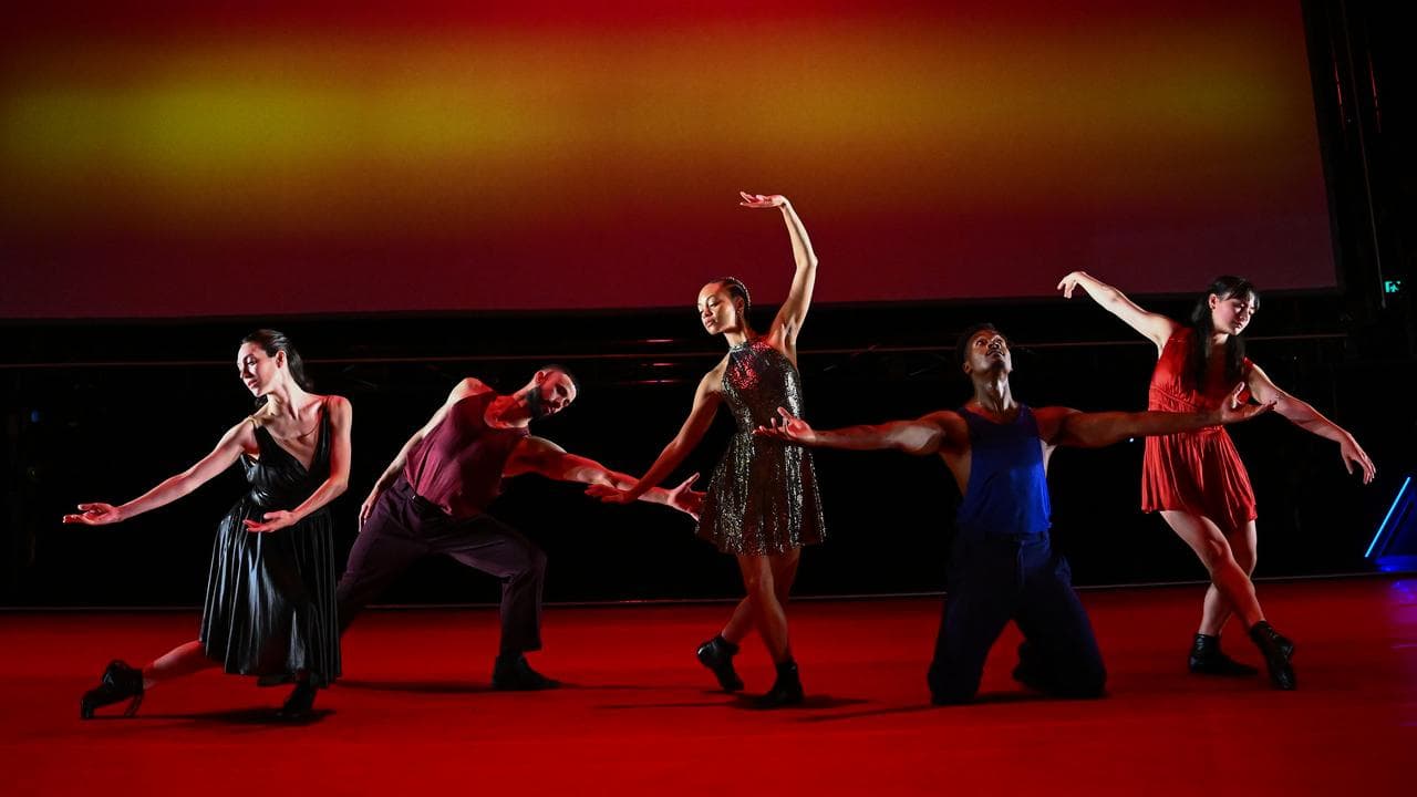 Dancers from Benjamin Millepied’s Romeo and Juliet Suite
