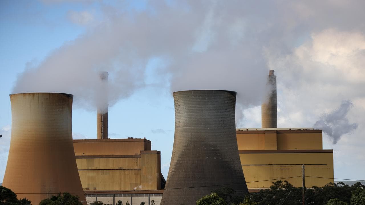 Yallourn coal-fired power station.