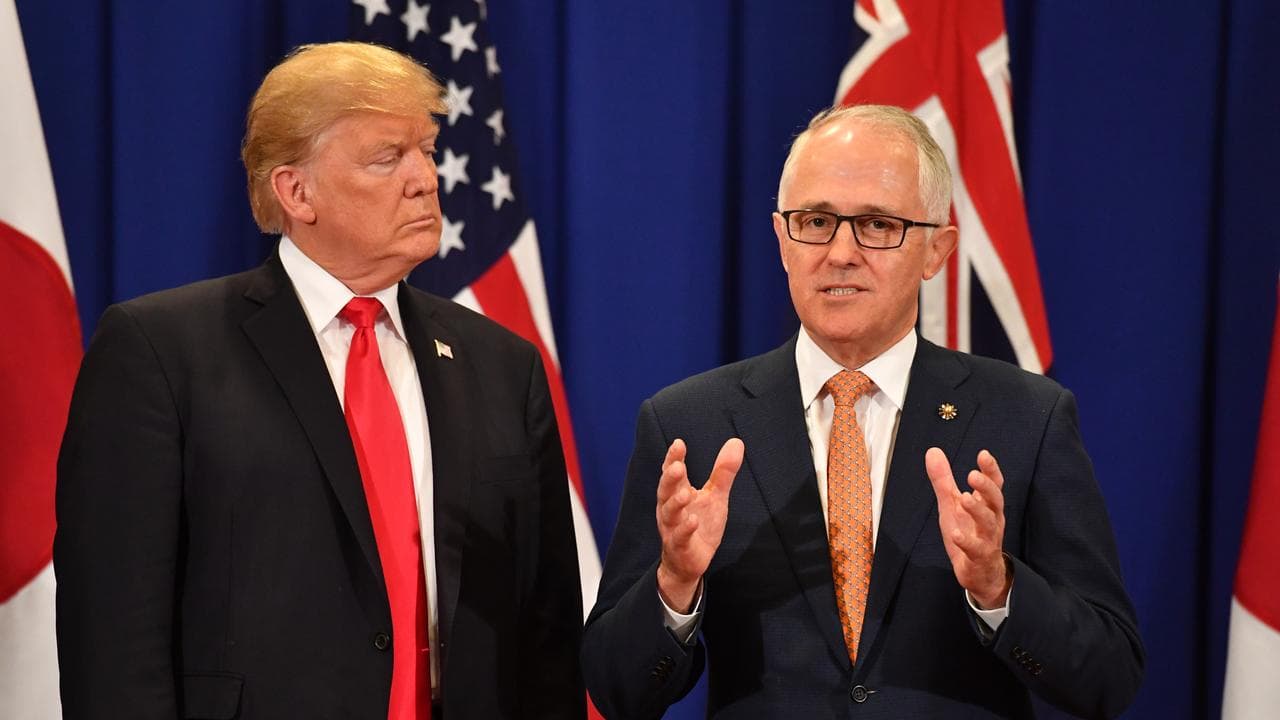 Donald Trump and Malcolm Turnbull