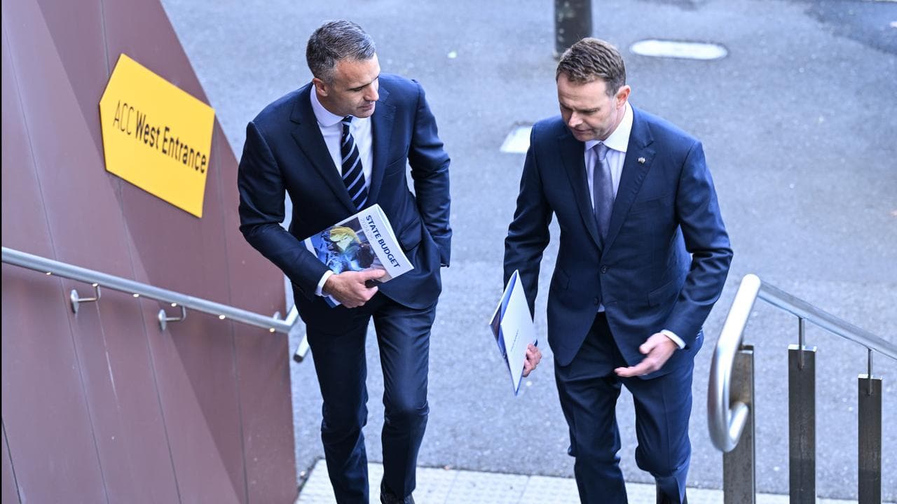 Peter Malinaukas and Stephen Mullighan