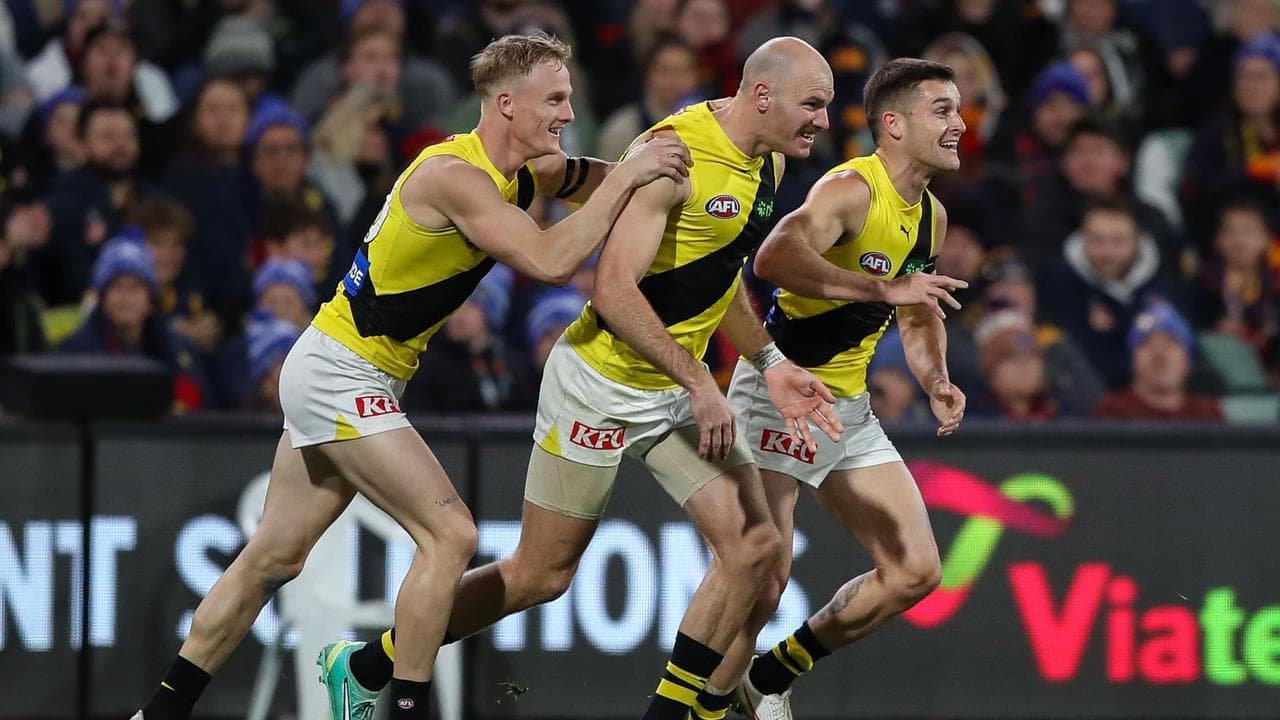 Kamdyn McIntosh, Noah Cumberland and Jayden Short.