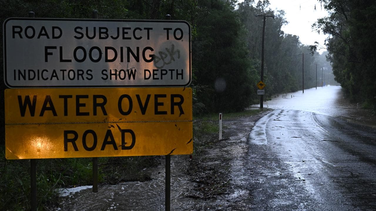 Woollamia Rd at Woollamia