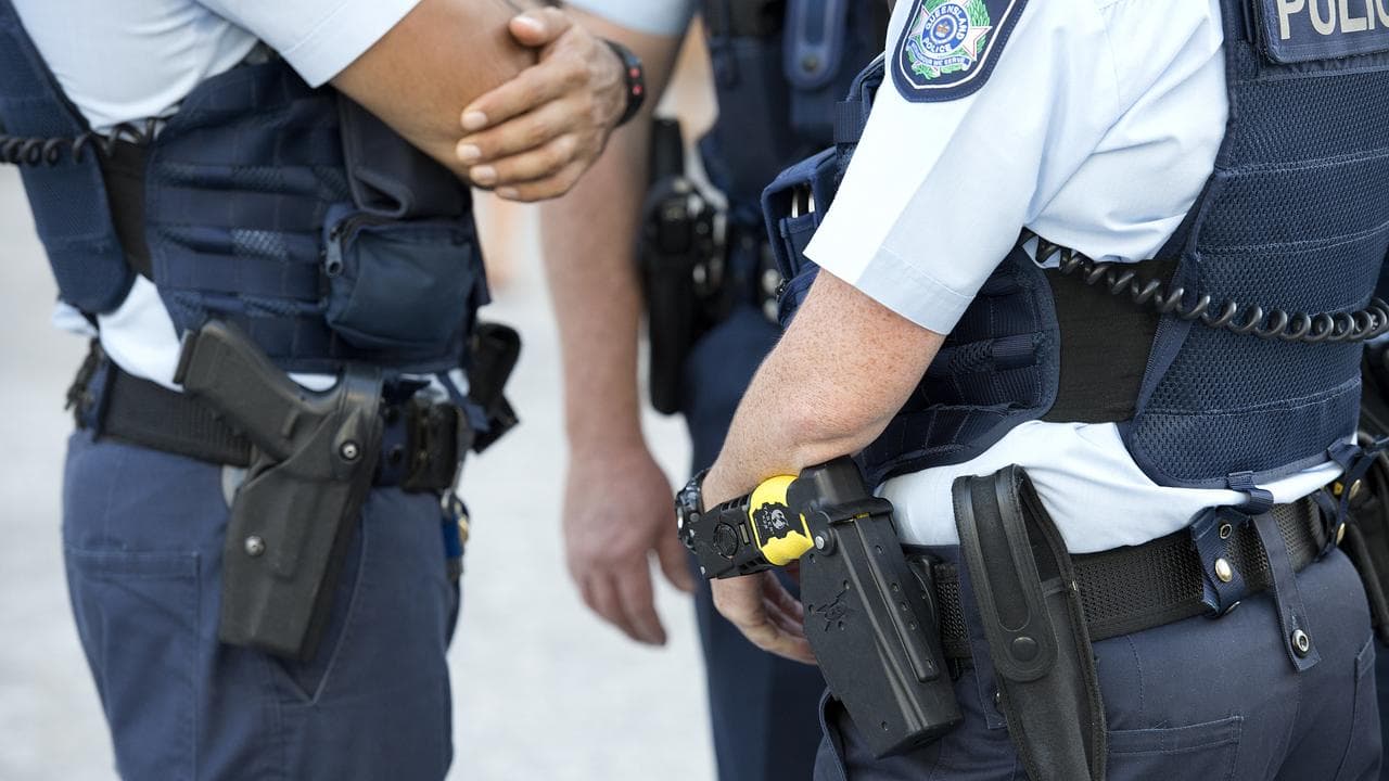 Queensland police officers (file image)