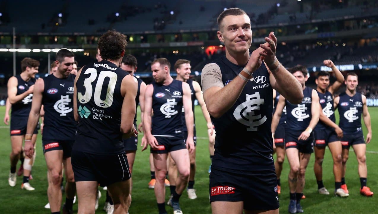 Carlton's Patrick Cripps.