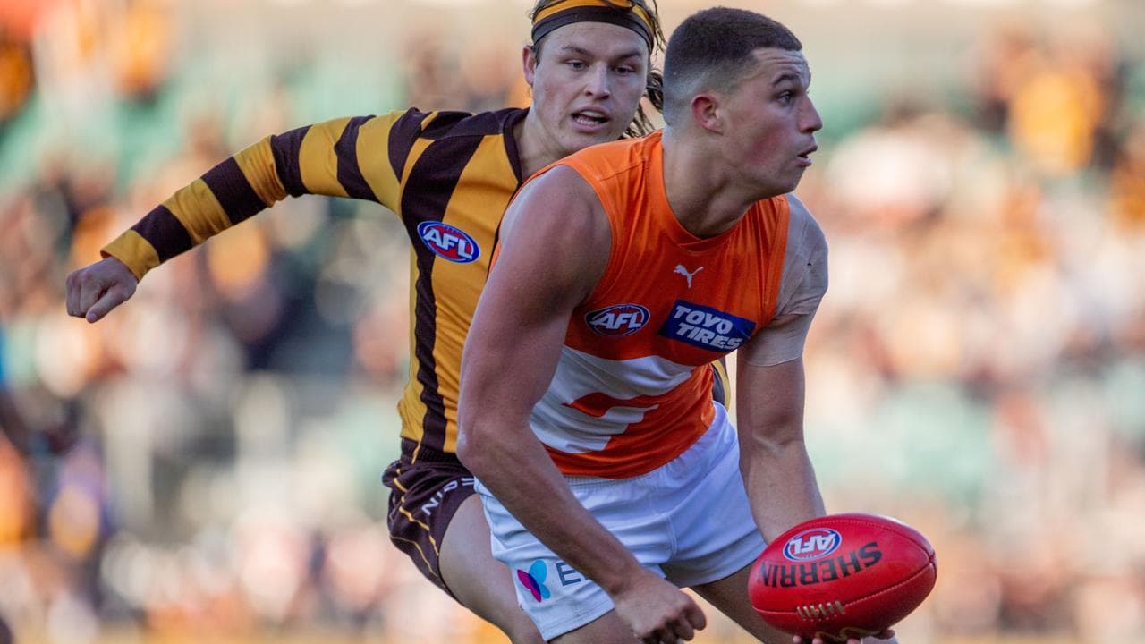 Xavier O’Halloran kicked four goals for the Giants.