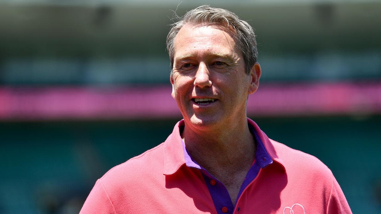 Former Australian cricketer Glenn McGrath