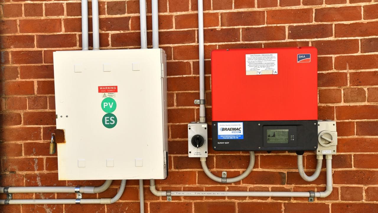 Home solar system inverter