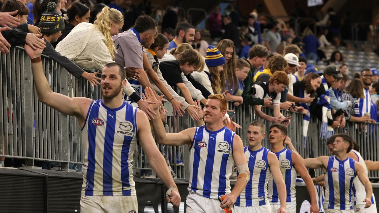 Kangaroos beat Eagles.