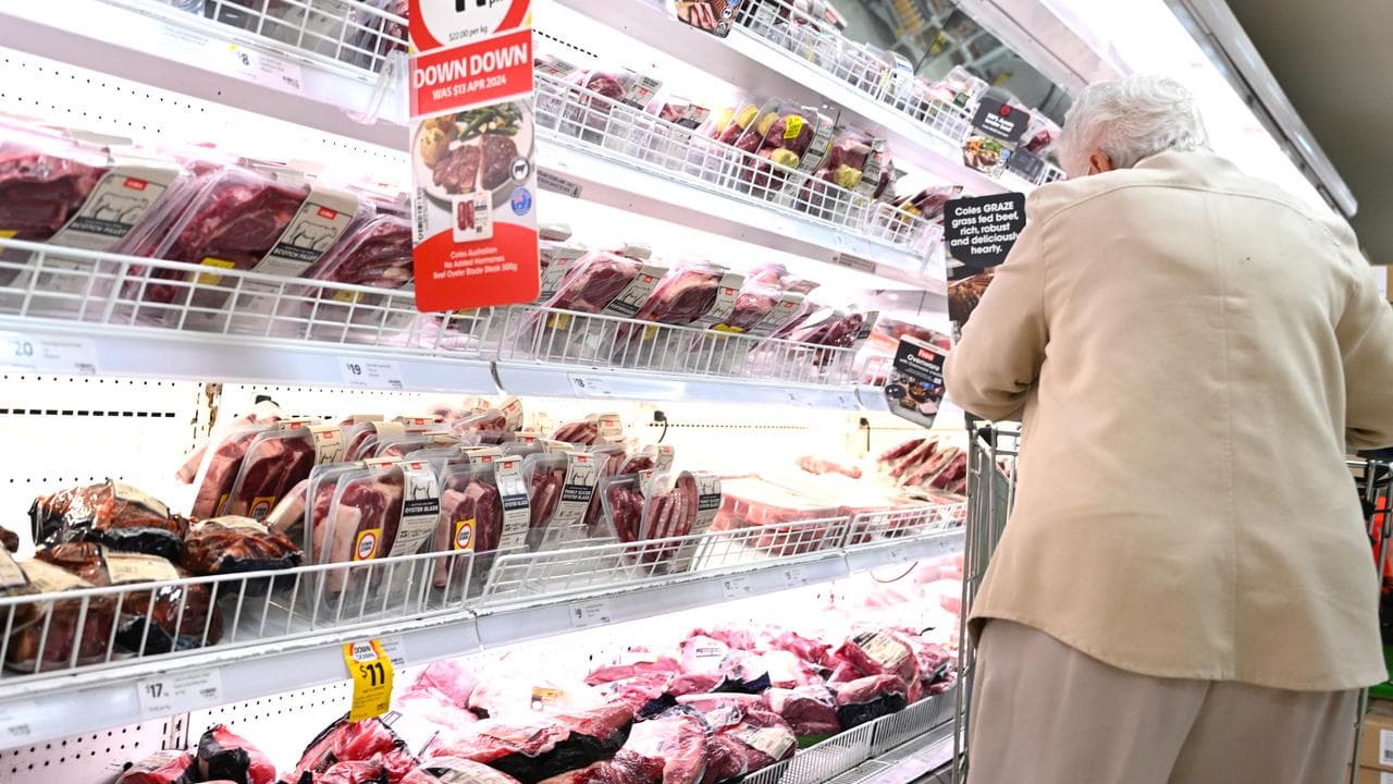 Woman in a supermarket