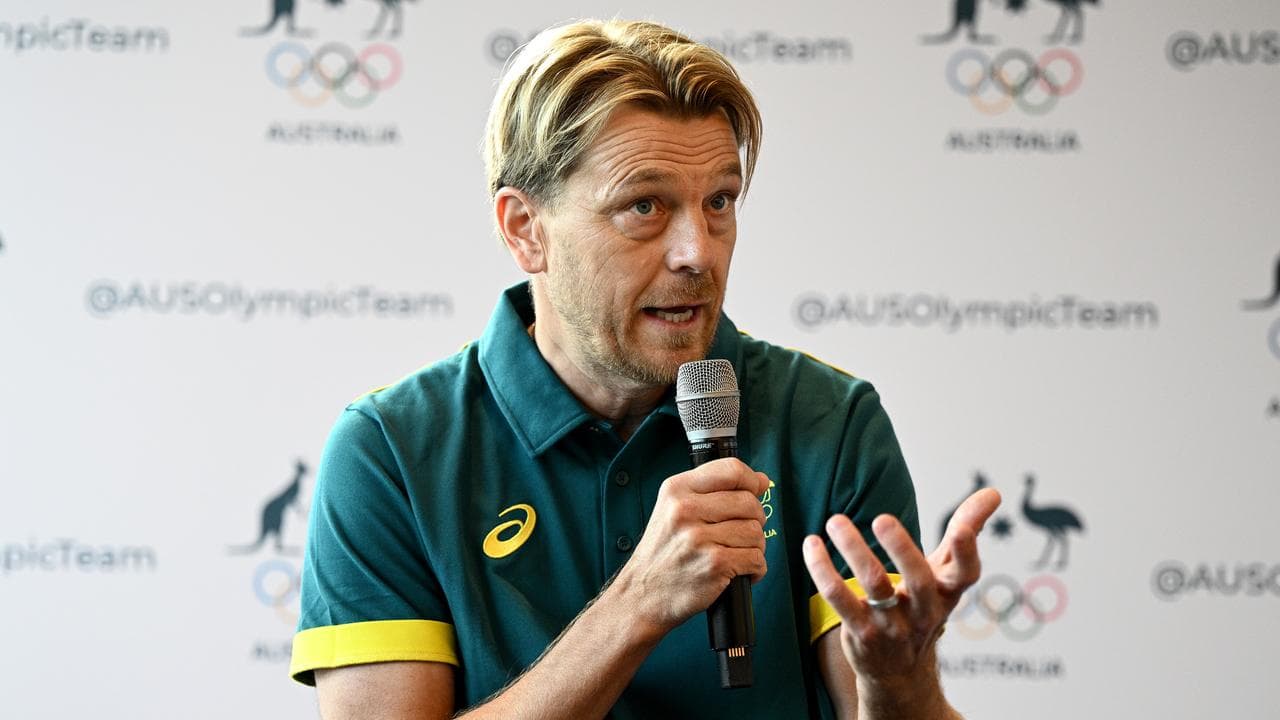 Matildas coach Tony Gustavsson.
