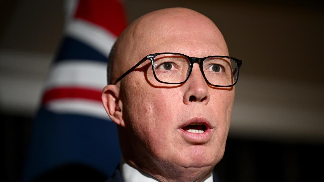 Opposition Leader Peter Dutton