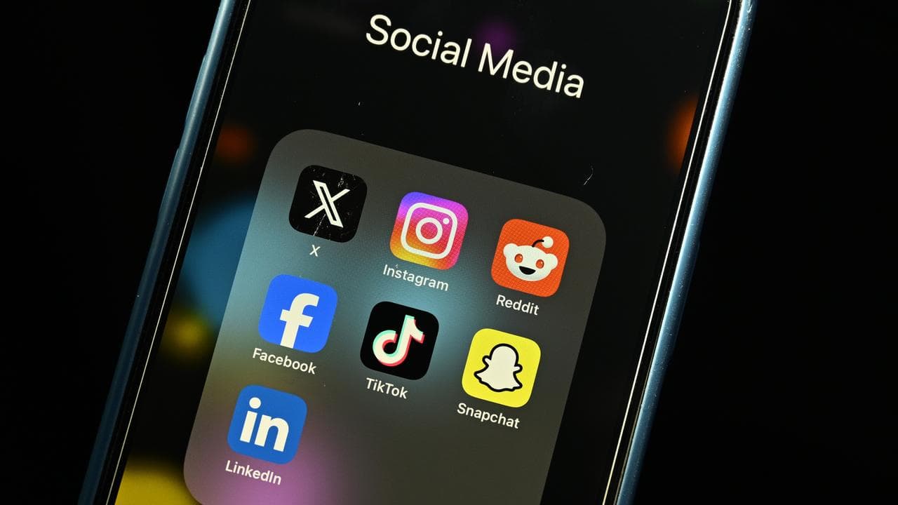 Social media apps (file image)