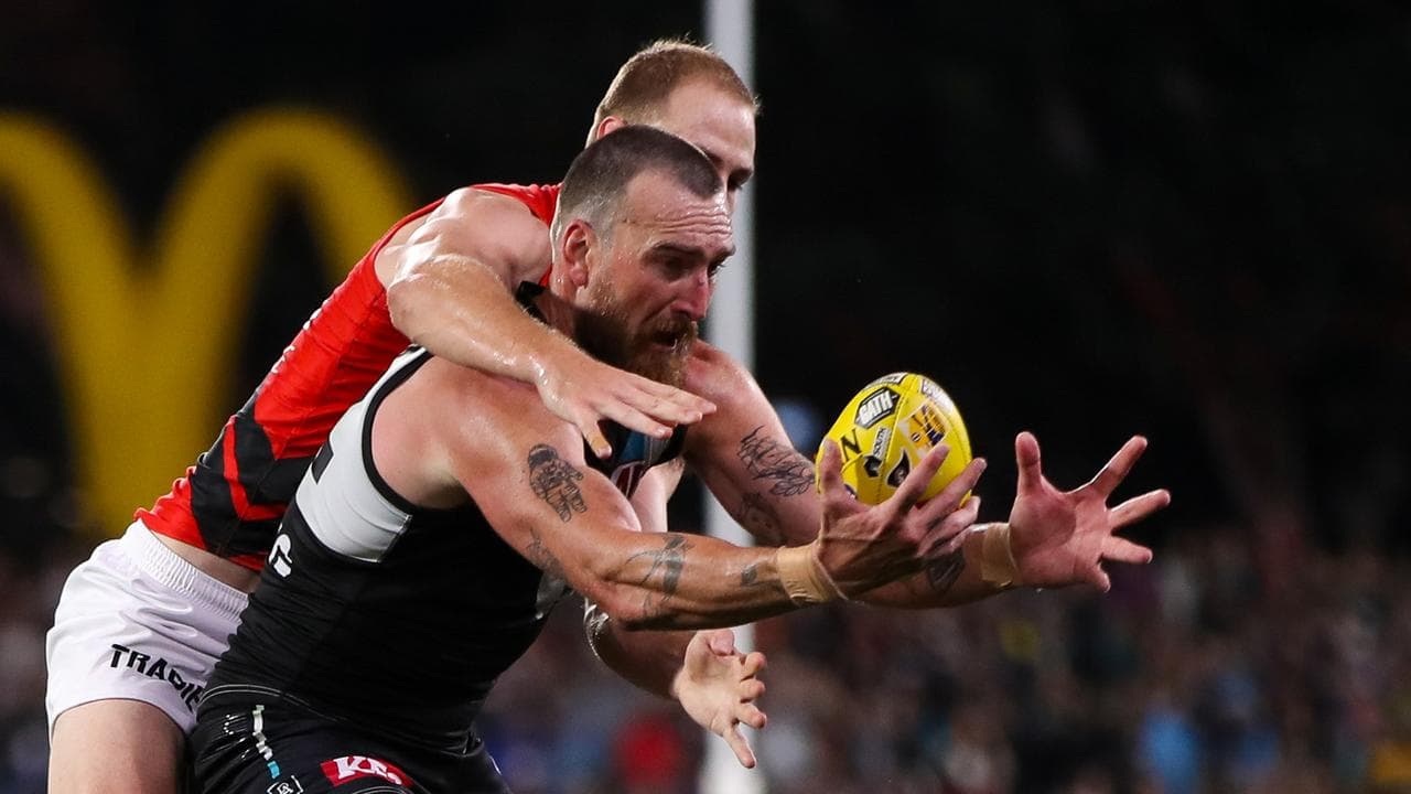 Charlie Dixon of Port Adelaide.