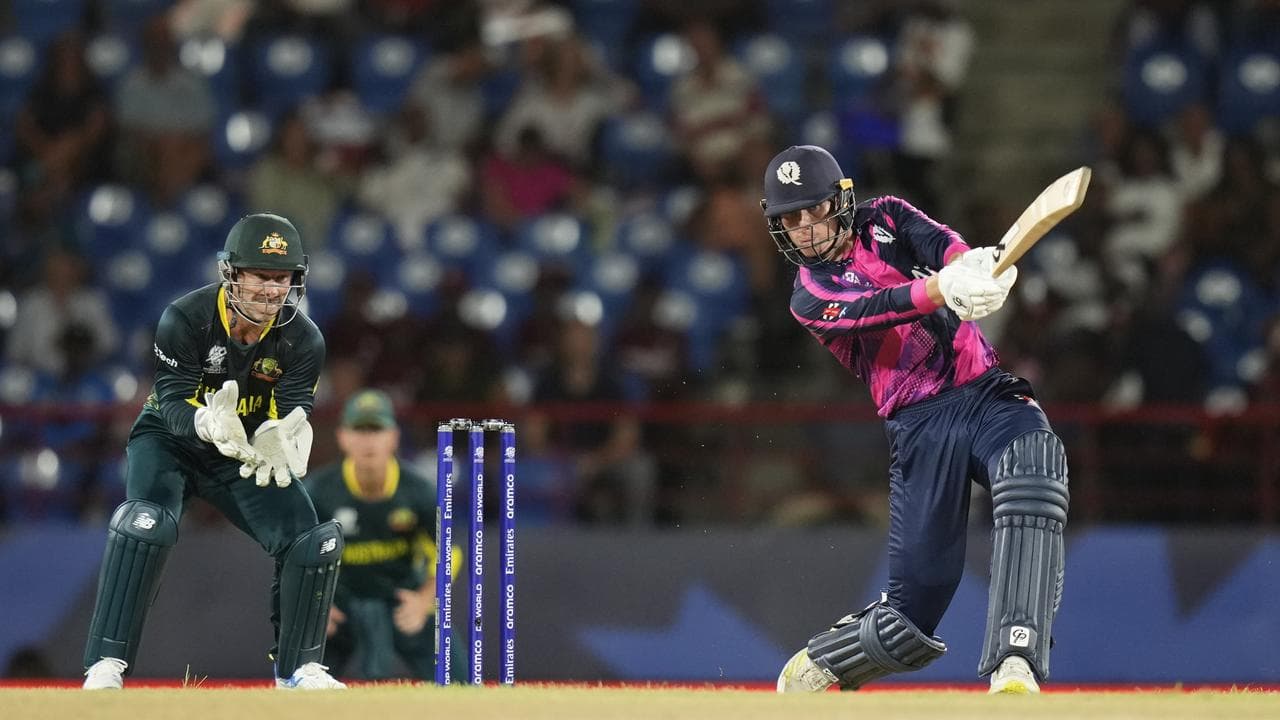 Brandon McMullen top scored for Scotland as they posted 5-180.