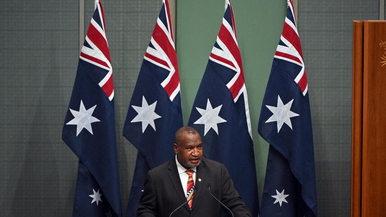 Papua New Guinea’s Prime Minister James Marape