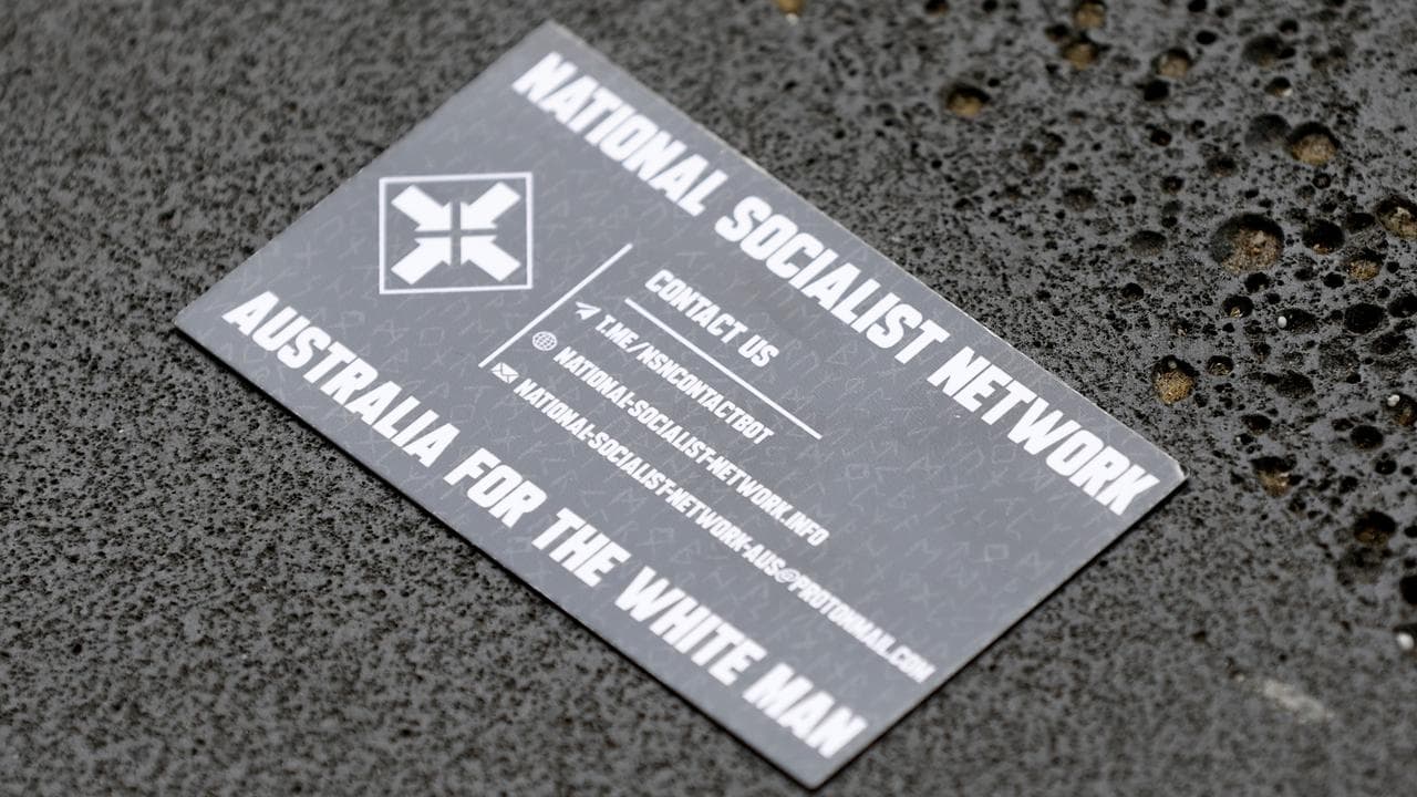 National Socialists Network business card