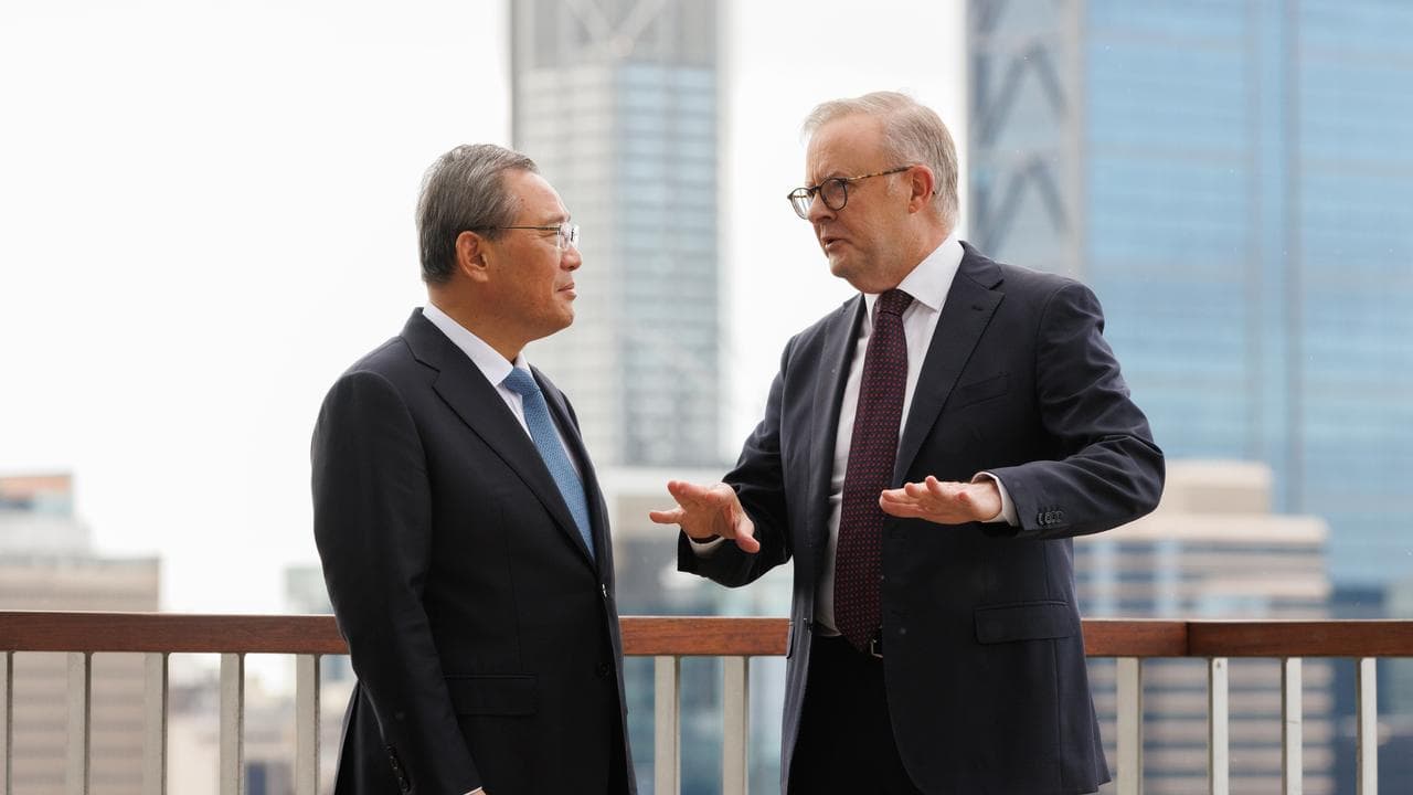 Li Qiang and Anthony Albanese