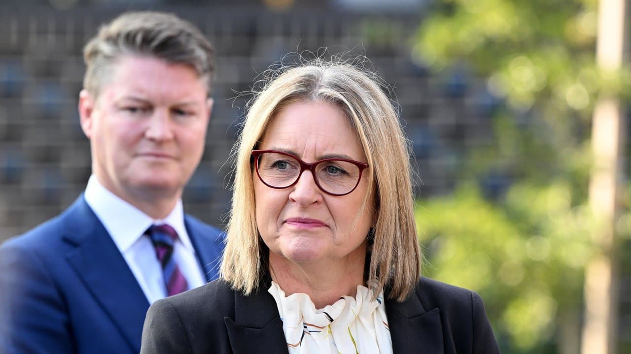 Ben Carroll and Jacinta Allan