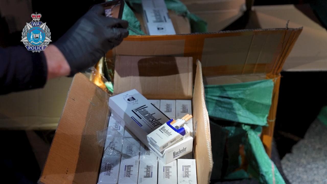 Illicit tobacco seizures 