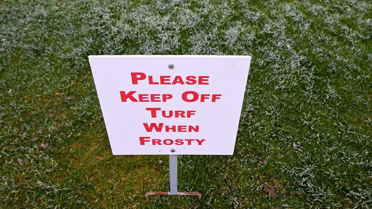 Cold weather sign