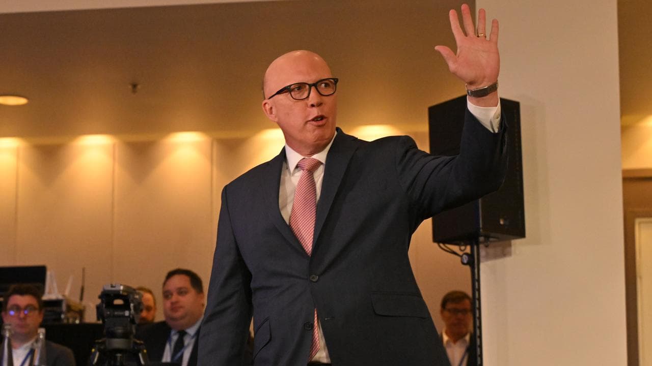 Leader of the Opposition Peter Dutton (file)