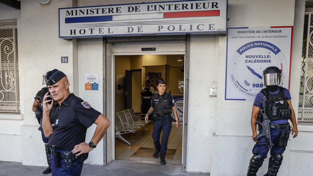 French police in New Caledonia