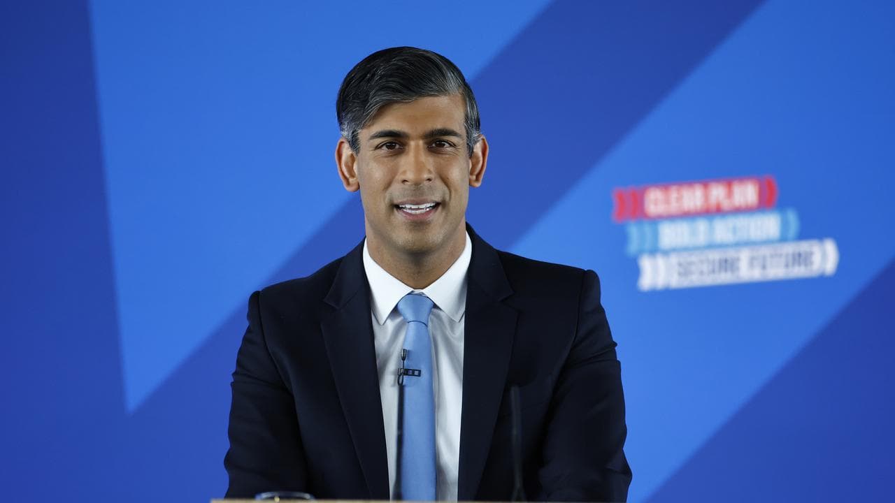 Britain's Conservative Party leader Rishi Sunak