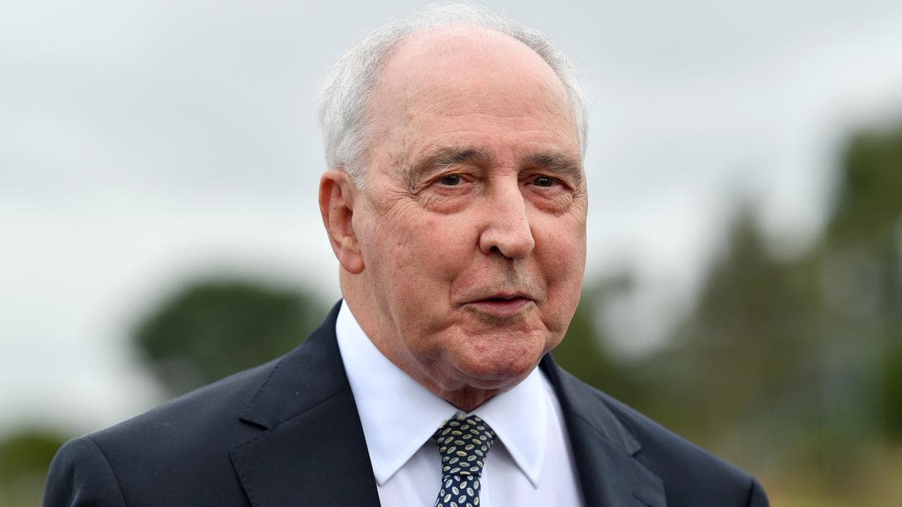 Former prime minister Paul Keating (file)